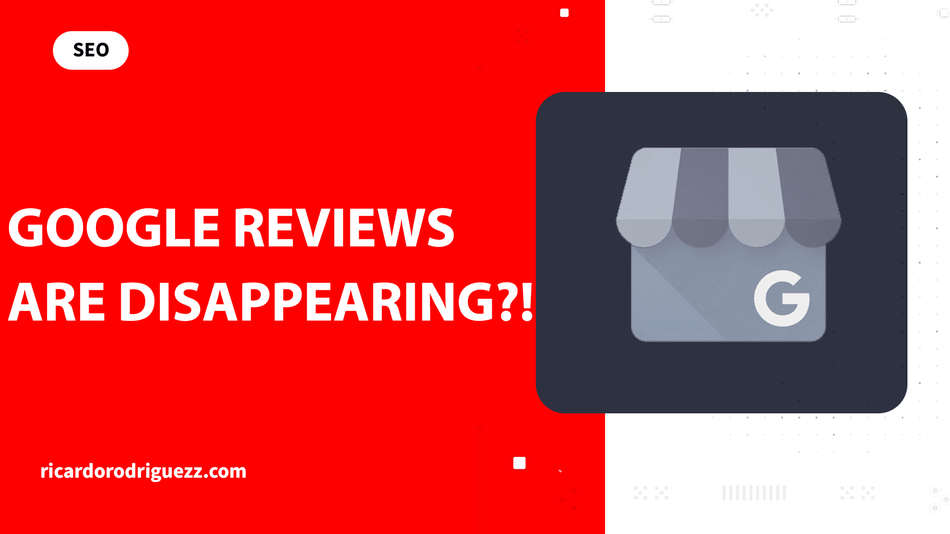 Google Reviews Are Disappearing