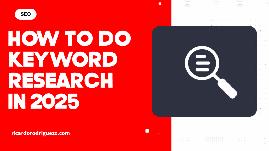 how to do keyword research for seo